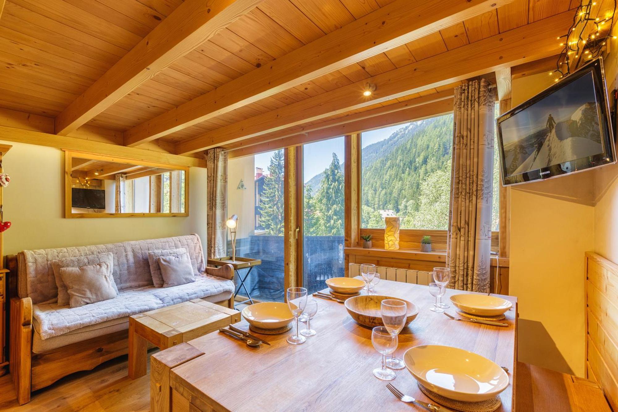 Residence Grand Roc - Campanules 202 - Happy Rentals Chamonix Buitenkant foto
